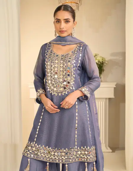 Mirror 10313 By Sayuri Simar Silk Mirror Work Readymade Suits Wholesale Online